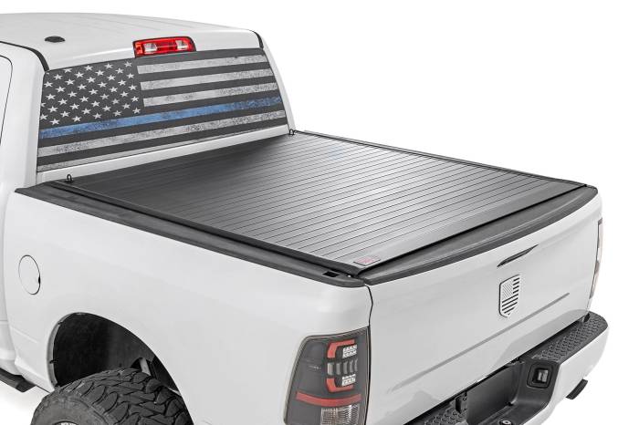 Rough Country - Hard Roll Up Bed Cover 5 Foot 7 Inch Bed Ram 1500 (09-18)/2500 (09-26) Rough Country