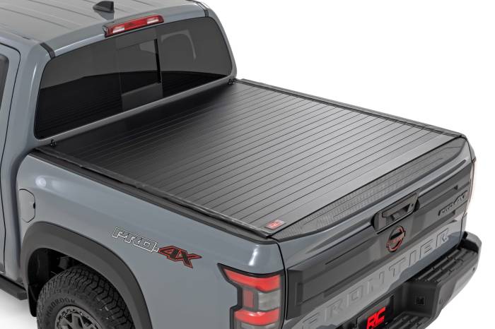 Rough Country - Hard Roll Up Bed Cover 5 Foot Bed Nissan Frontier 2WD/4WD (2022-2026) Rough Country