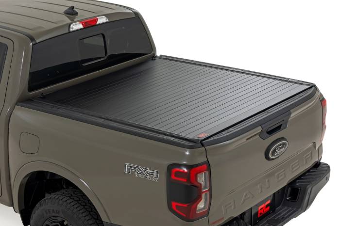 Rough Country - Hard Roll Up Bed Cover 5 Foot Bed Ford Ranger 2WD/4WD (2024-2026) Rough Country