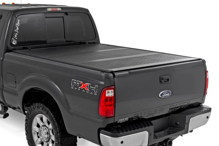 Rough Country - Hard Low Profile Bed Cover 6 Foot 10 Inch Bed Ford F-250/F-350 Super Duty (99-16) Rough Country