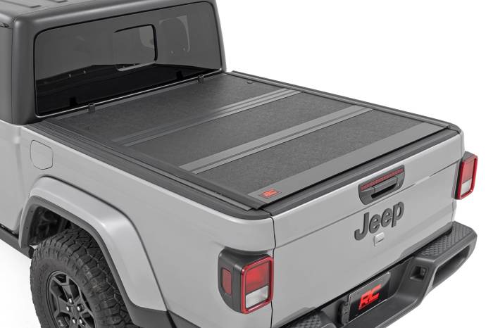 Rough Country - Hard Low Profile Bed Cover 5 Foot Bed Jeep Gladiator JT 4WD (2020-2025) Rough Country