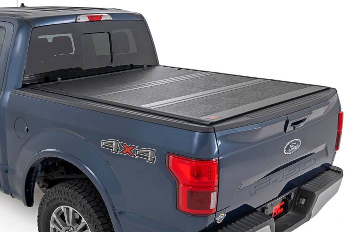 Rough Country - Hard Low Profile Bed Cover 5 Foot Bed Ford Ranger 2WD/4WD (2019-2023) Rough Country