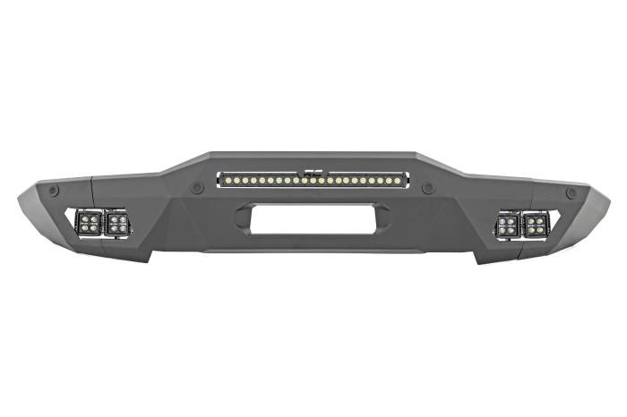 Rough Country - Front Bumper Modular Full Wings Amber DRL Ford Bronco 4WD (2021-2025) Rough Country