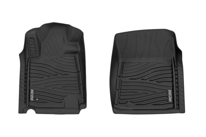 Rough Country - Floor Mats FR Double Cab Toyota Tundra 2WD/4WD (2014-2021) Rough Country