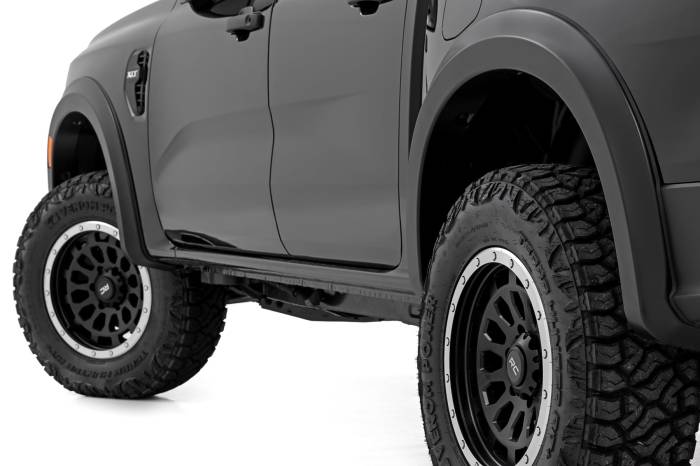 Rough Country - Fender Flares Sport G1 Absolute Black Ford Ranger 2WD/4WD (2024-2026) Rough Country
