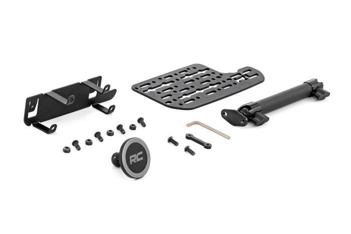 Rough Country - Dash Mount 8 Inch Mag Safe Mount Kit 8in Screen Ram 1500 2WD/4WD (19-26) Rough Country