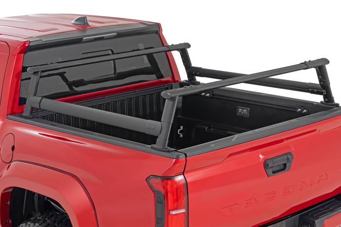 Rough Country - Bed Rack Half Rack Aluminum Toyota Tacoma 2WD/4WD (2024-2026) Rough Country