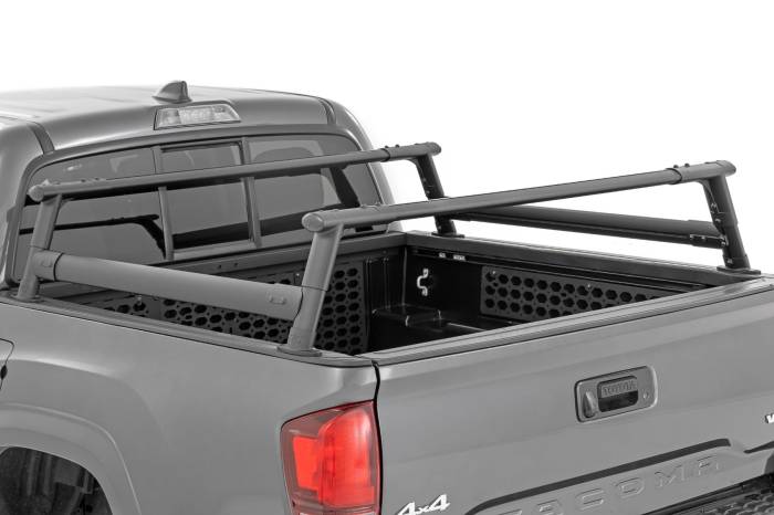 Rough Country - Bed Rack Half Rack Aluminum Toyota Tacoma 2WD/4WD (2005-2023) Rough Country