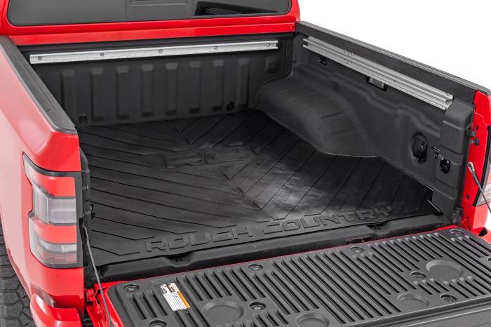 Rough Country - Bed Mat 5 Foot Bed RC Logo Nissan Frontier 2WD/4WD (2005-2026) Rough Country