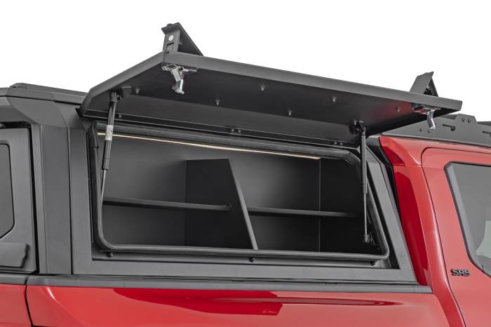 Rough Country - Bed Cap Side Shelf Storage Bin Passengers Side Toyota Tacoma (24-26) Rough Country