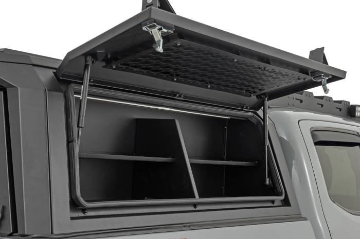 Rough Country - Bed Cap Side Shelf Storage Bin Passengers Side Toyota Tacoma (16-23) Rough Country