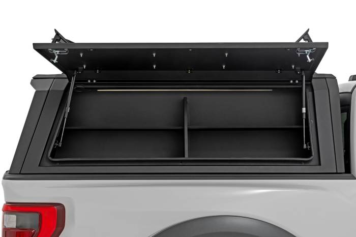 Rough Country - Bed Cap Side Shelf Storage Bin Passengers Side Multiple Makes & Models (Chevy/Ford/GMC/Ram) Rough Country