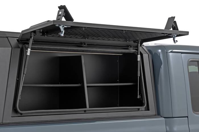 Rough Country - Bed Cap Side Shelf Storage Bin Passengers Side Jeep Gladiator JT (20-25) Rough Country