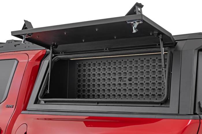 Rough Country - Bed Cap Molle Panel Side Storage Bin Drivers Side Toyota Tacoma (24-26) Rough Country