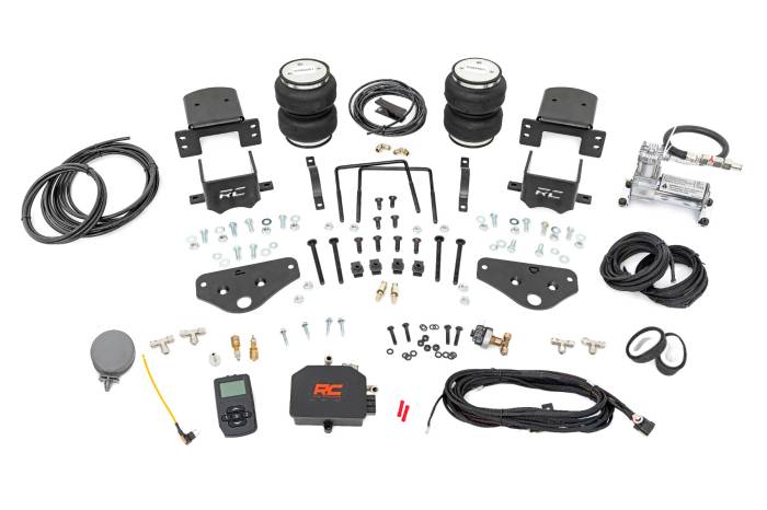 Rough Country - Air Spring Kit w/compressor Wireless Controller Ford F-250/F-350 Super Duty (17-26) Rough Country