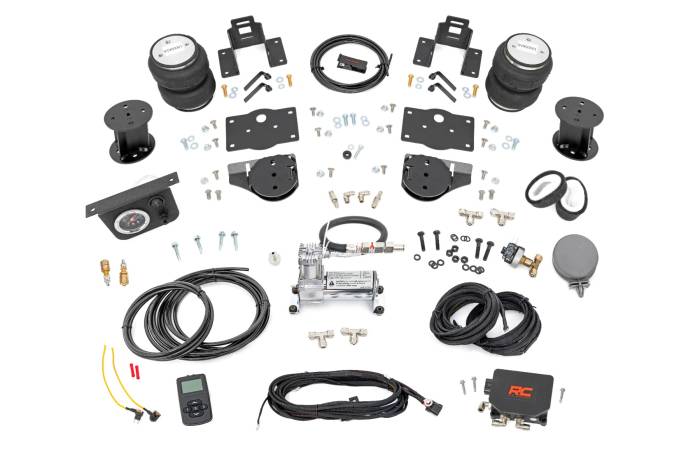 Rough Country - Air Spring Kit w/compressor Wireless Controller 6 Inch Lift Kit Ram 1500 (19-26) Rough Country