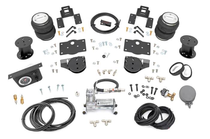 Rough Country - Air Spring Kit w/compressor 6 Inch Lift Kit Ram 1500 4WD (2019-2026) Rough Country