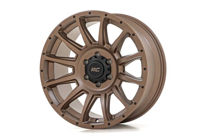 Rough Country - 90 Series Wheel One-Piece Bronze 18x9 6x135 0mm Rough Country