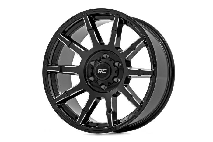 Rough Country - 83 Series Wheel One-Piece Gloss Black 17x9 6x135 +0mm Rough Country