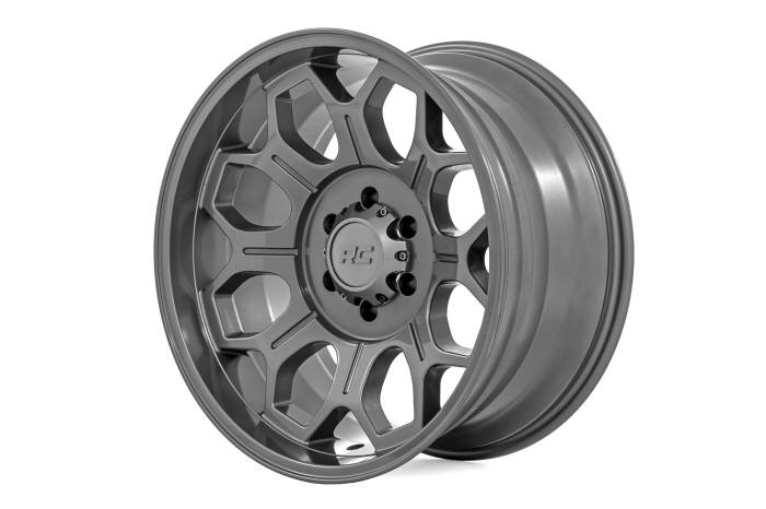 Rough Country - 77 Series Wheel One-Piece Gunmetal Gray 20x10 6x135 -25mm Rough Country