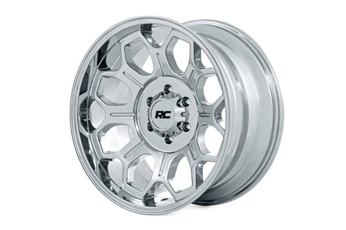 Rough Country - 77 Series Wheel One-Piece Chrome 22x12 8x170 -44mm Rough Country