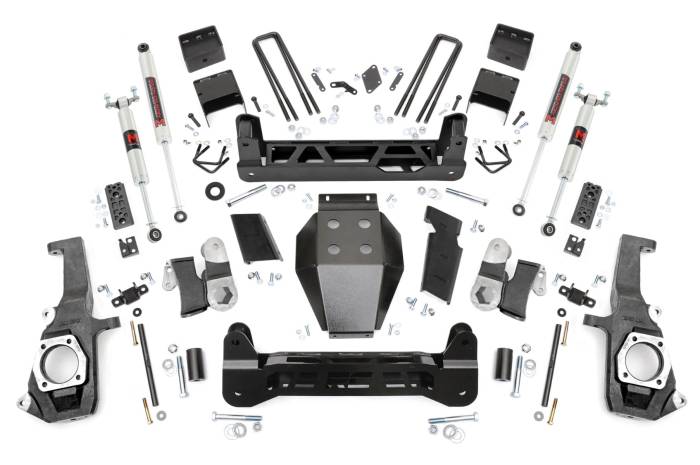 Rough Country - 7.5 Inch Lift Kit NTD M1 Silverado/Sierra 2500HD/3500HD (11-19) Rough Country