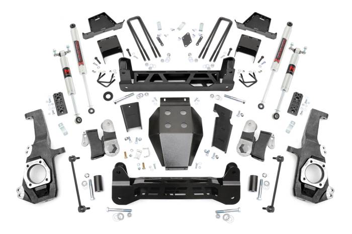 Rough Country - 7 Inch Lift Kit NTD M1 Silverado/Sierra 2500HD/3500HD (20-26) Rough Country