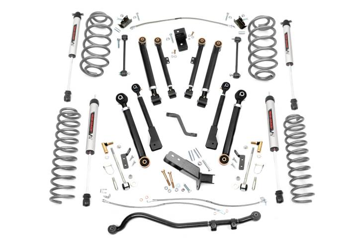 Rough Country - 6 Inch Lift Kit X-Series V2 Jeep Wrangler TJ (97-06)/Wrangler Unlimited (04-06) Rough Country