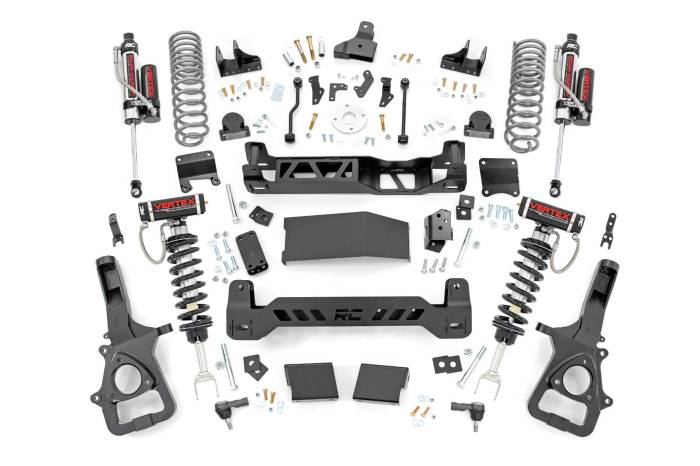 Rough Country - 6 Inch Lift Kit Vertex Rear Coils Ram 1500 4WD (2025-2026) Rough Country