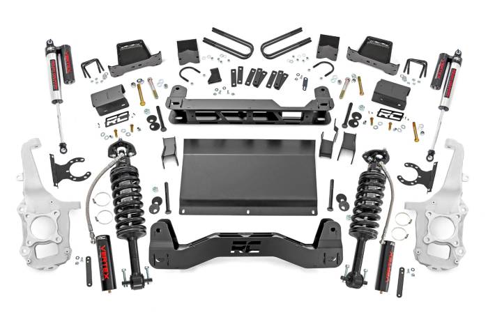 Rough Country - 6 Inch Lift Kit Vertex Ford F-150 4WD (2021-2026) Rough Country