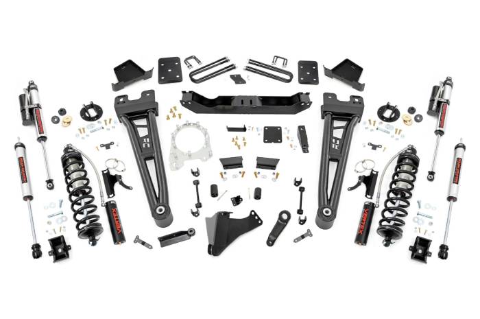 Rough Country - 6 Inch Lift Kit R/A OVLDS C/O Vertex Ford F-250/F-350 Super Duty (17-22) Rough Country