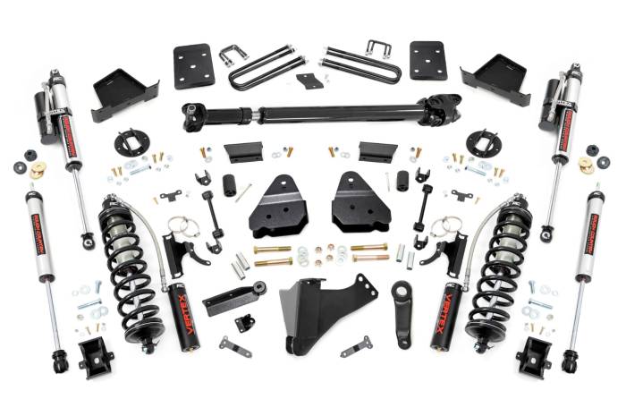 Rough Country - 6 Inch Lift Kit OVLDS D/S C/O Vertex Ford F-250/F-350 Super Duty (17-22) Rough Country