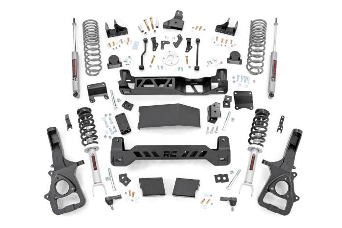 Rough Country - 6 Inch Lift Kit N3 Struts Rear Coils Ram 1500 4WD (2025-2026) Rough Country