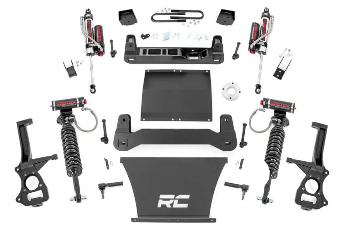 Rough Country - 6 Inch Lift Kit Mono Leaf Rear Vertex Chevy Silverado 1500 2WD (25-26) Rough Country
