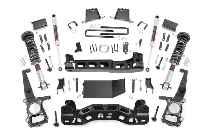 Rough Country - 6 Inch Lift Kit M1 Struts/M1 Ford F-150 4WD (2014) Rough Country