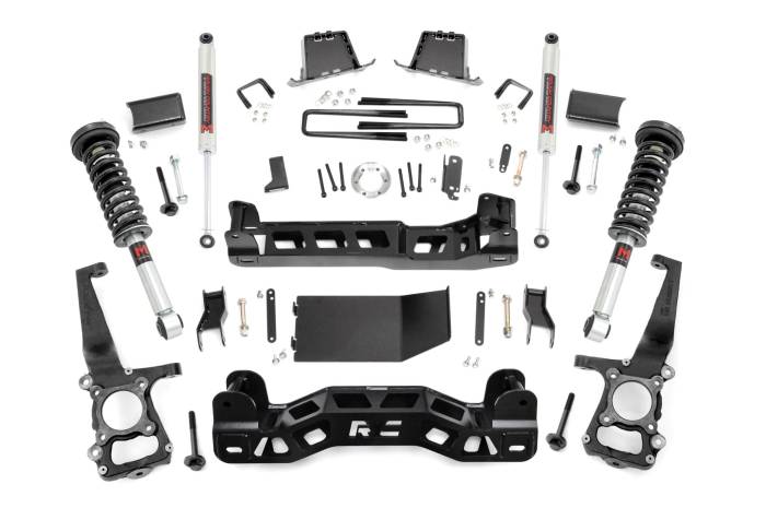 Rough Country - 6 Inch Lift Kit M1 Struts/M1 Ford F-150 4WD (2009-2010) Rough Country