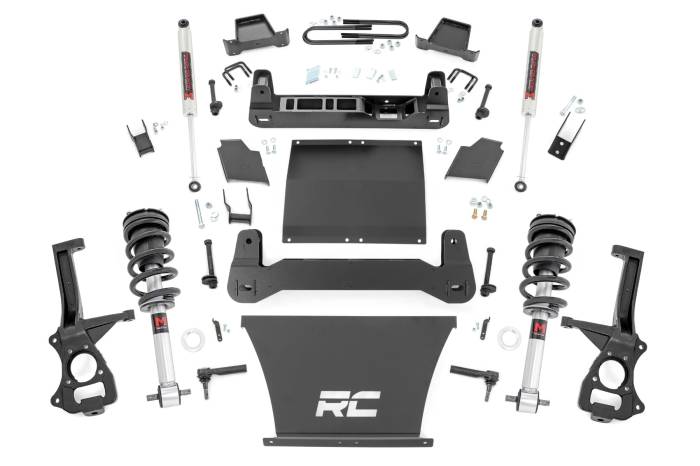 Rough Country - 6 Inch Lift Kit M1 Struts/M1 Chevy Silverado 1500 4WD (2025-2026) Rough Country
