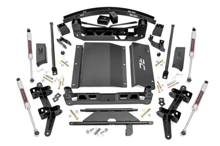 Rough Country - 6 Inch Lift Kit M1 Silverado/Sierra 1500 Truck & SUV 4WD (1988-1999) Rough Country