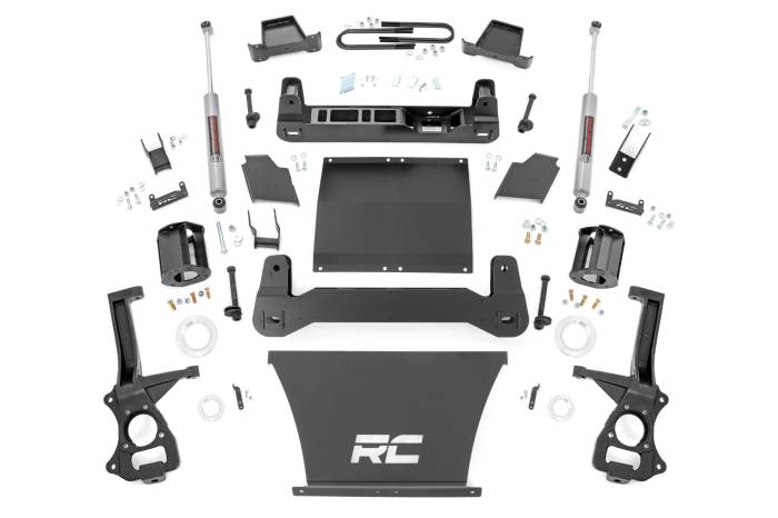 Rough Country - 6 Inch Lift Kit GMC Sierra 1500 2WD/4WD (2025-2026) Rough Country