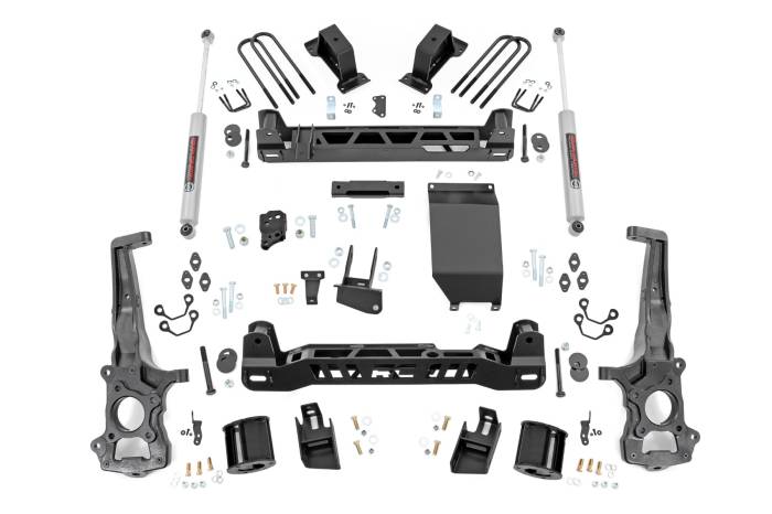 Rough Country - 6 Inch Lift Kit Ford Ranger 4WD (2024-2025) Rough Country