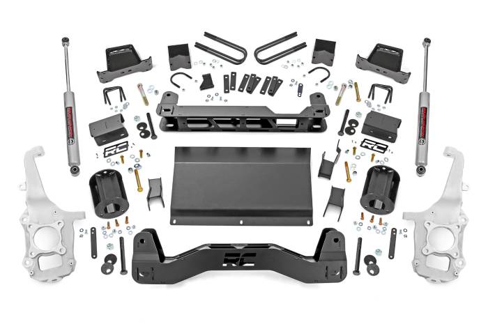 Rough Country - 6 Inch Lift Kit Ford F-150 4WD (2021-2026) Rough Country