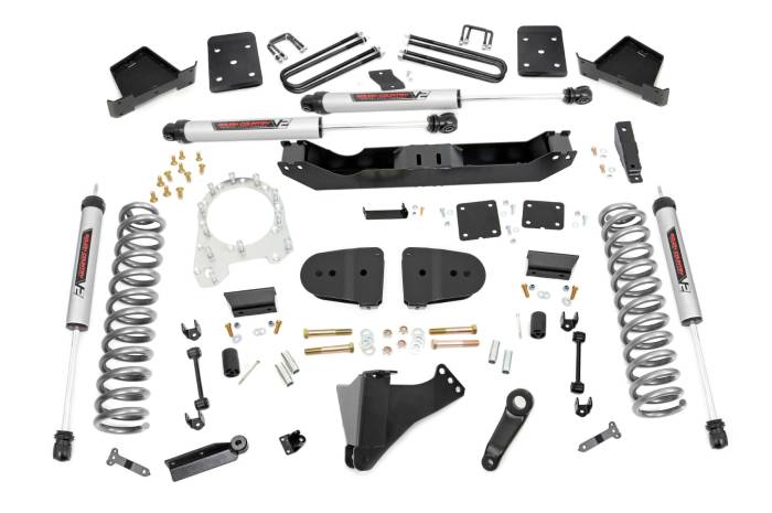Rough Country - 6 Inch Lift Kit Diesel OVLD V2 Ford F-250/F-350 Super Duty 4WD (23-25) Rough Country