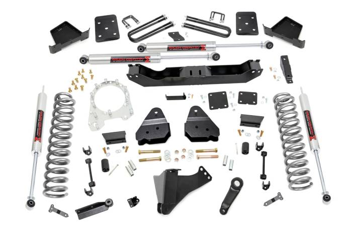 Rough Country - 6 Inch Lift Kit Diesel OVLD M1 Ford F-250/F-350 Super Duty 4WD (17-22) Rough Country