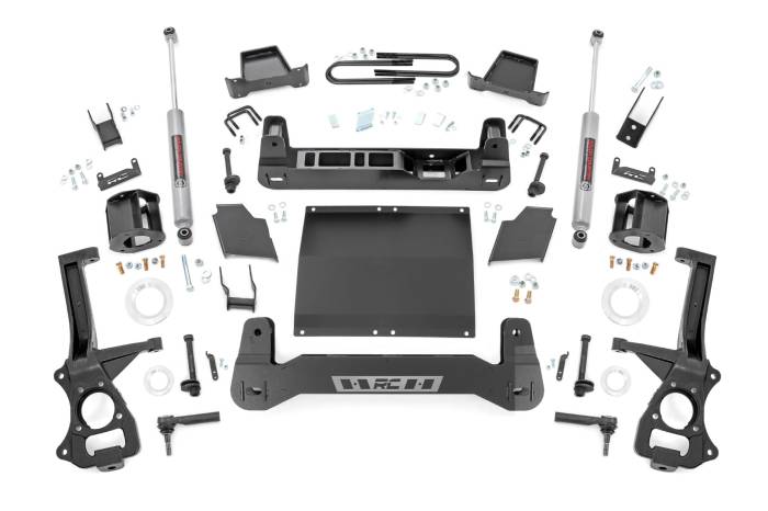 Rough Country - 6 Inch Lift Kit Diesel GMC Sierra 1500 2WD/4WD (2025-2026) Rough Country