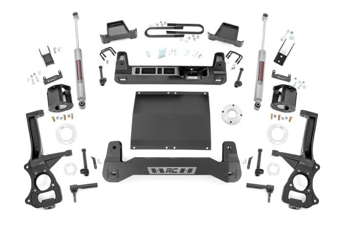 Rough Country - 6 Inch Lift Kit Diesel GMC Sierra 1500 2WD (2025-2026) Rough Country