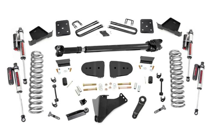 Rough Country - 6 Inch Lift Kit Diesel FR D/S Vertex Ford F-250/F-350 Super Duty (23-26) Rough Country