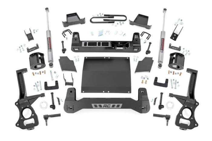 Rough Country - 6 Inch Lift Kit Diesel Chevy Silverado 1500 4WD (2025-2026) Rough Country