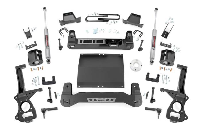 Rough Country - 6 Inch Lift Kit Diesel Chevy Silverado 1500 2WD (2025-2026) Rough Country