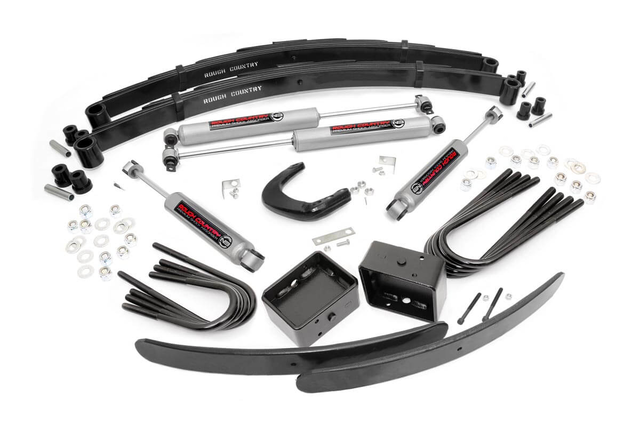 Rough Country - 6 Inch Lift Kit Chevy/GMC C10/K10 Truck & SUV/K5 Blazer 4WD (1977-1991) Rough Country