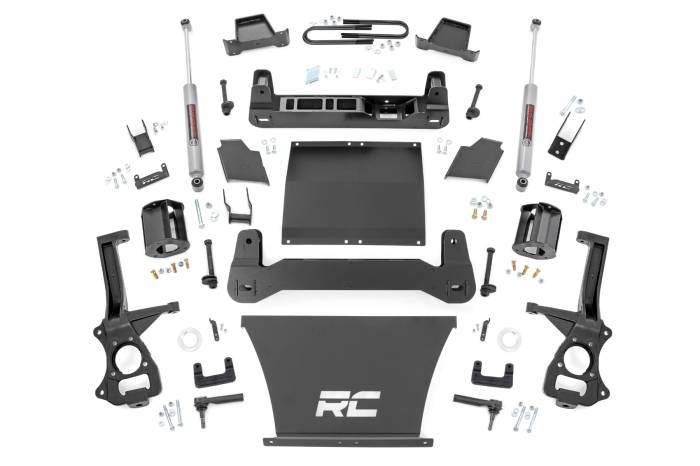 Rough Country - 6 Inch Lift Kit Chevy Silverado 1500 4WD (2025-2026) Rough Country